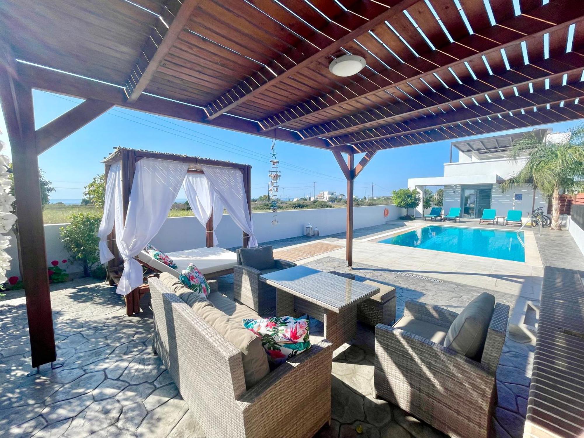 Kallipateira Villa Lahaniá Kültér fotó